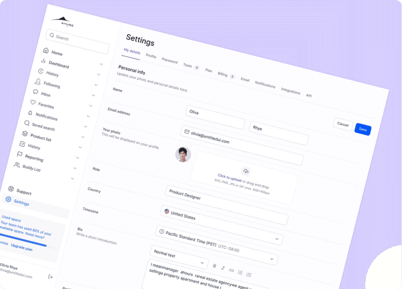 App Dashboard Project